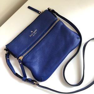Kate Spade crossbody bag messenger bag blue